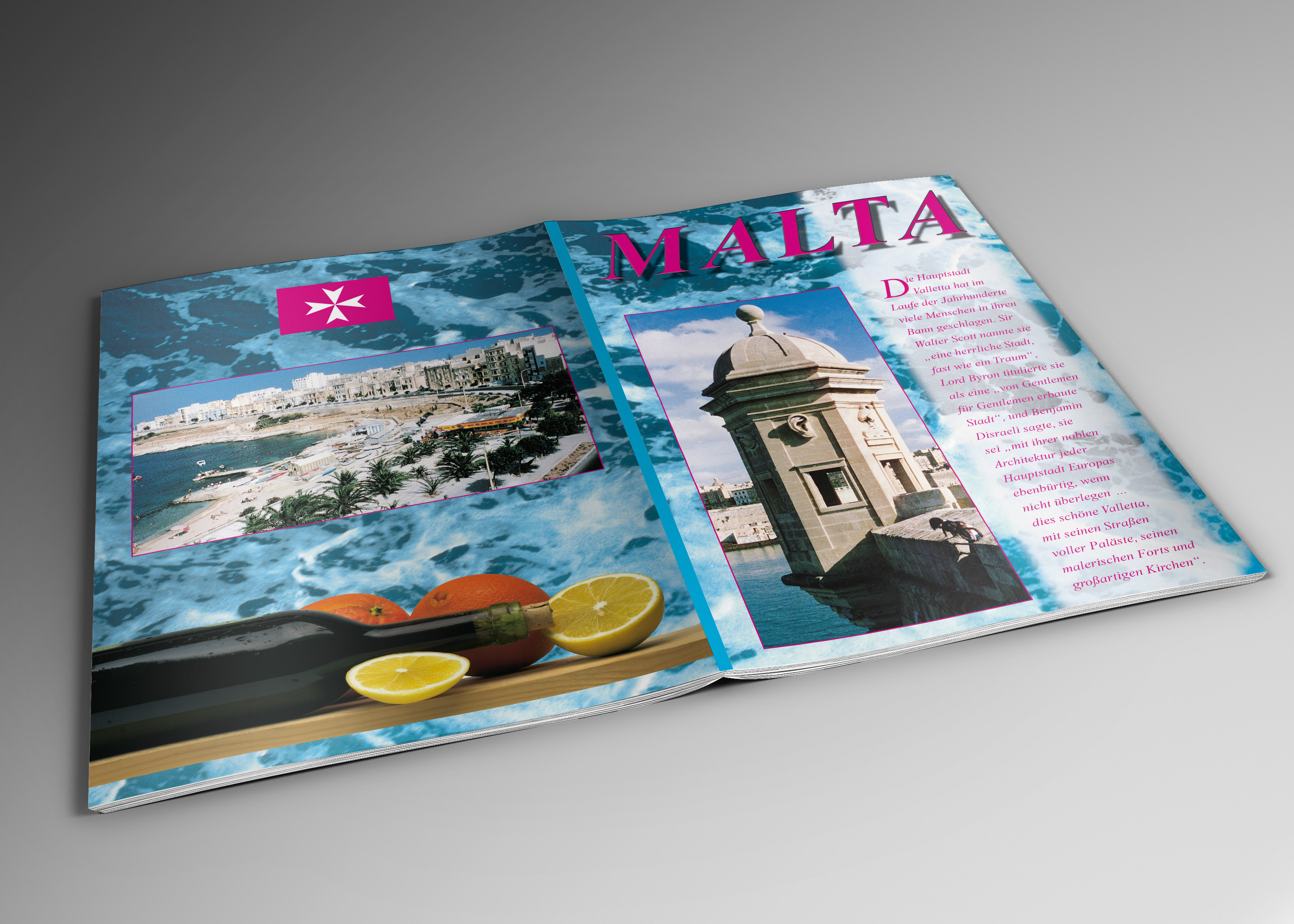 Malta Mappe Innen und Außen